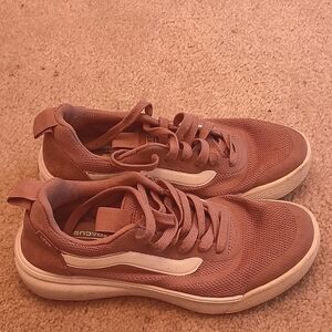 Vans Women Shoes 7.5 pink and white